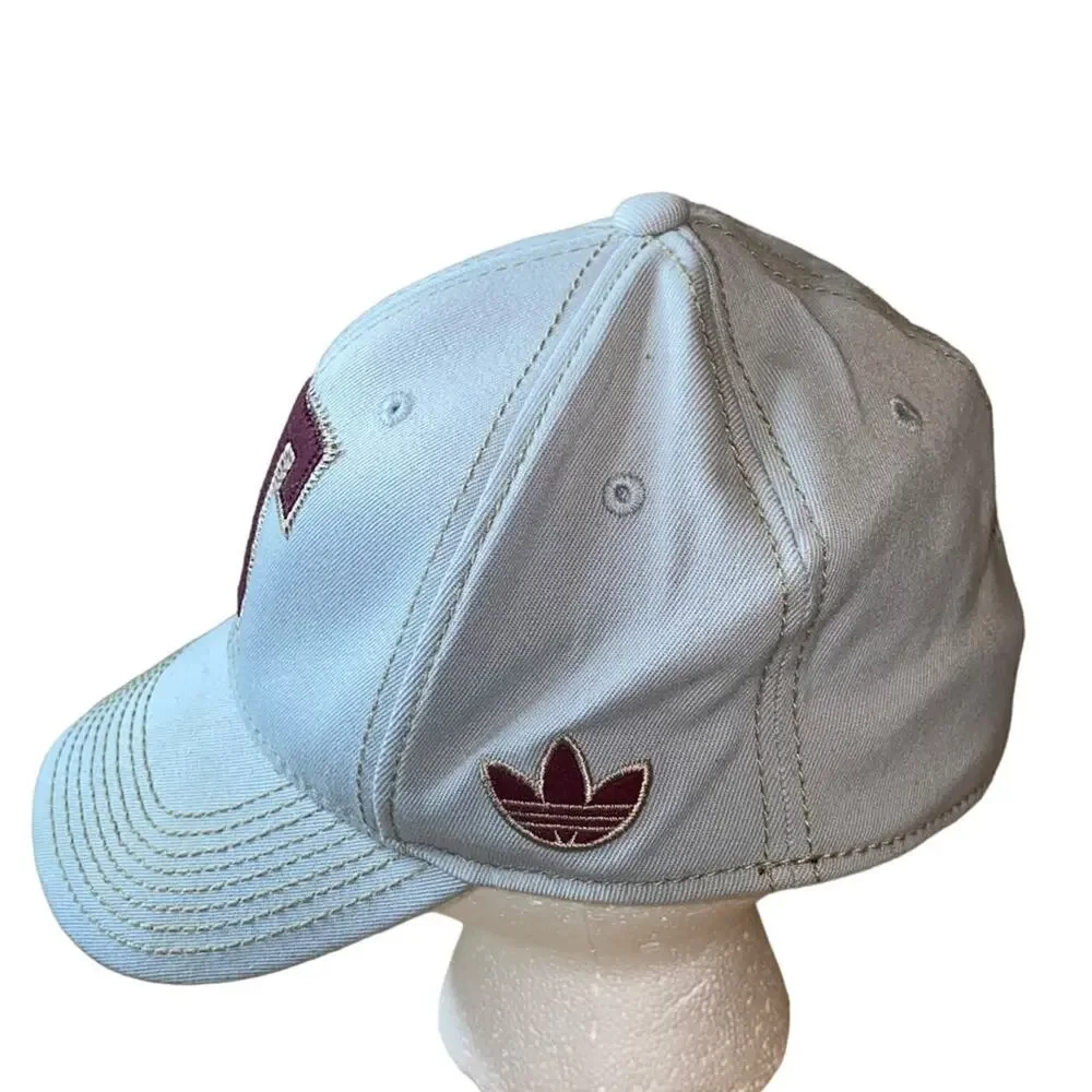 Adidas Texas A&M Aggies Gray FitMax 70 Stretch Fit Hat Cap L/XL NCAA